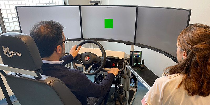 illustration de BECAPE, le simulateur de conduite à destination des PMR