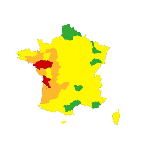 carte vigilance jour J+1