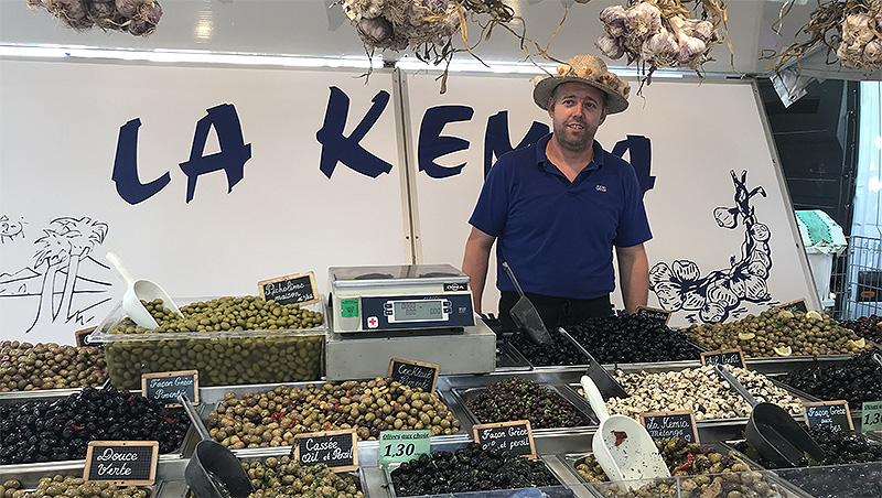 Le marché de Saint-Tropez