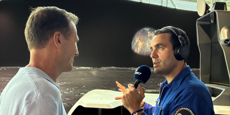 Une émission 100% spatiale : Le 107.7 en direct de la Cité de l’espace de Toulouse