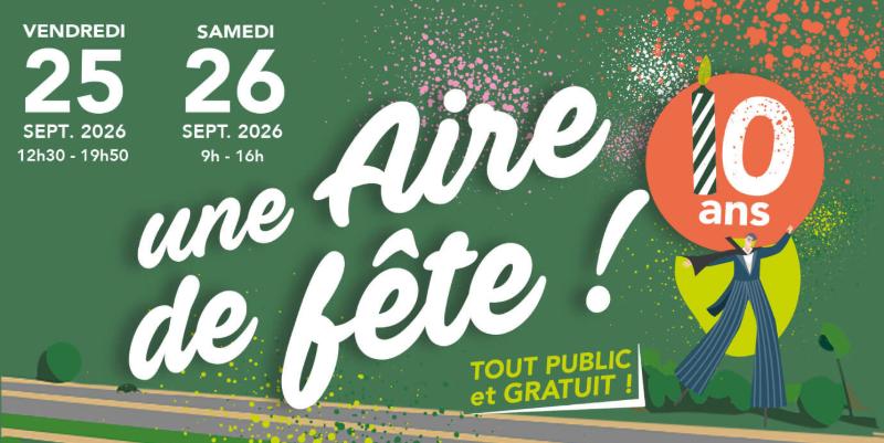 Une Aire de Fête célèbre ses 10 ans sur l'A63