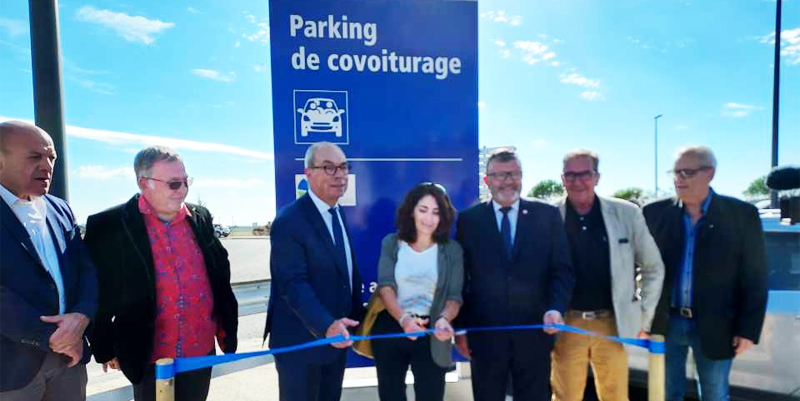 Un nouveau parking de covoiturage à Nîmes
