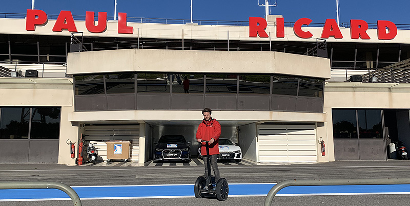 Balade en segway au circuit Paul Ricard
