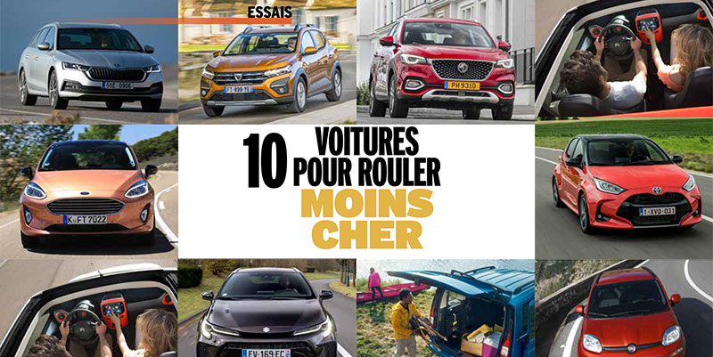 10 voitures pour rouler moins cher