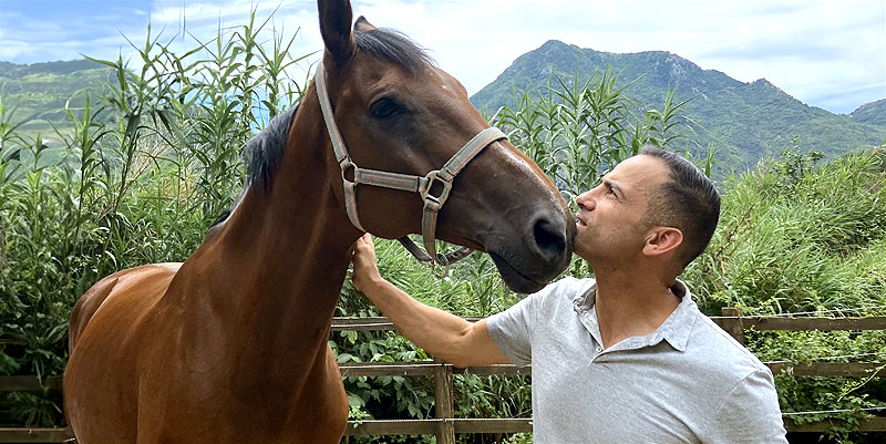 Alexandre Ayache au galop vers les J.O