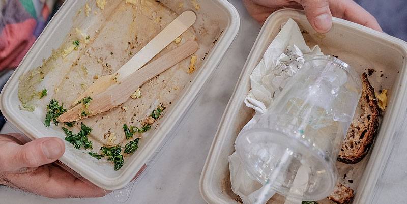 Nos poubelles débordent de déchets 