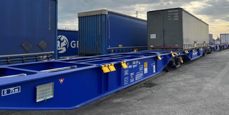 illustration de Le rail pour décarboner le transport de marchandises