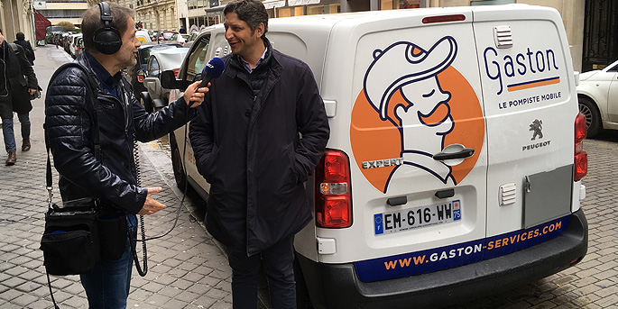 Gaston, ou comment faire le plein avec son telefon