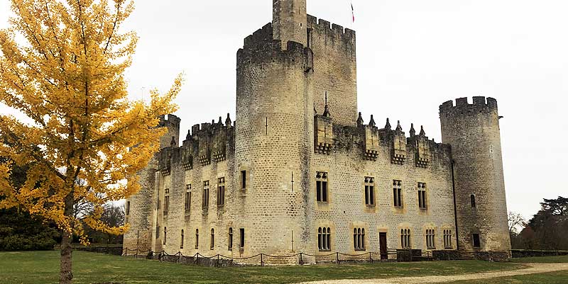 illustration de Le Château de Roquetaillade en Gironde