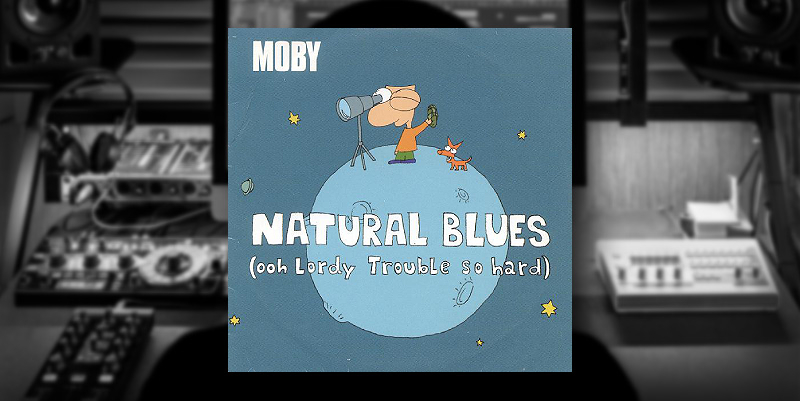 illustration de Moby ''Natural Blues''