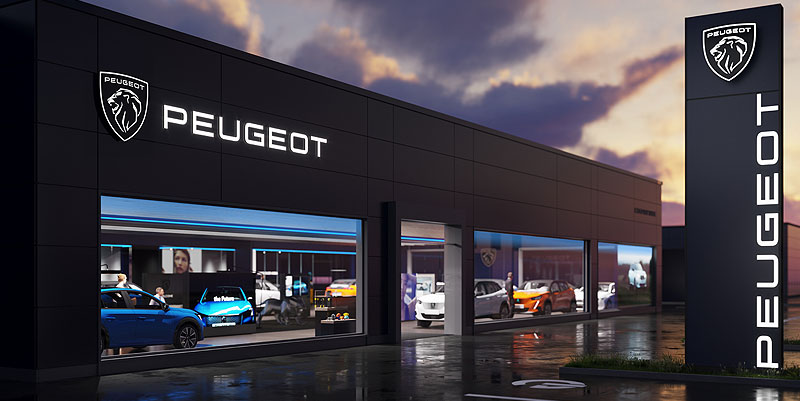 Le nouveau logo Peugeot