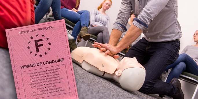 Les premiers secours dans l'épreuve du permis de conduire