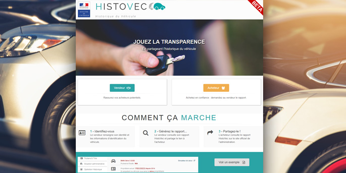 Voiture d'occasion : plus de sérénité avec Histovec ?