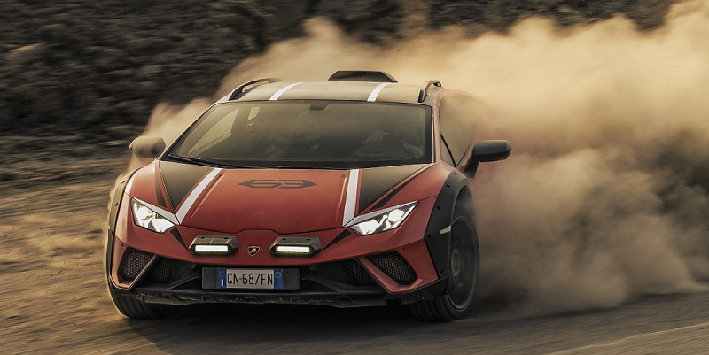 illustration de La Lamborghini Huracán Sterrato : Un bolide tout-terrain
