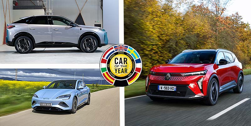 Quel véhicule sera élu voiture de l’année ?