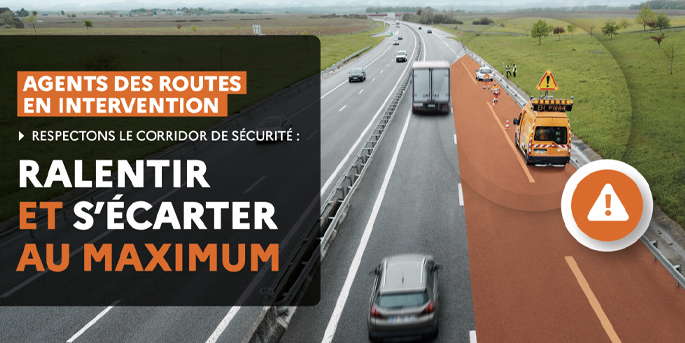 illustration de Une campagne nationale pour sensibiliser au corridor de sécurité