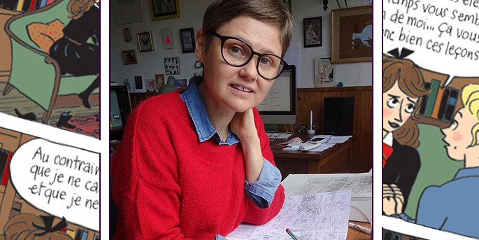 "Claudine à l'école" de Lucie Durbiano