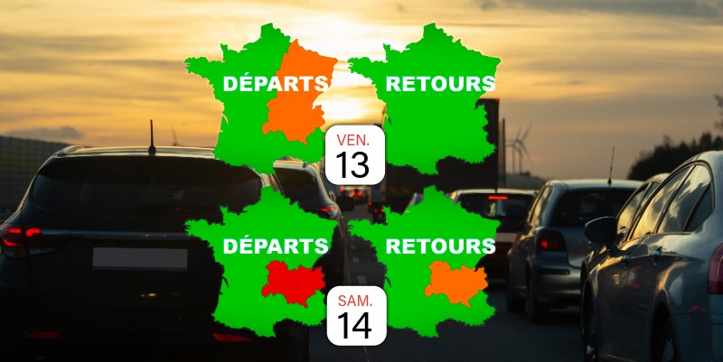 Prévisions trafic • week‑end du 13 au 15 février : quels bouchons pour les vacances des zones A & B 