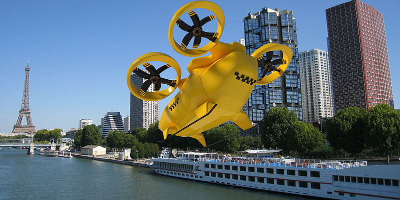 Taxis volants, le rêve devient une réalité !