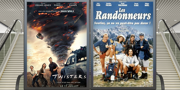 Actualité cinéma : Twisters et Les Randonneurs, deux films à (re)découvrir cet été