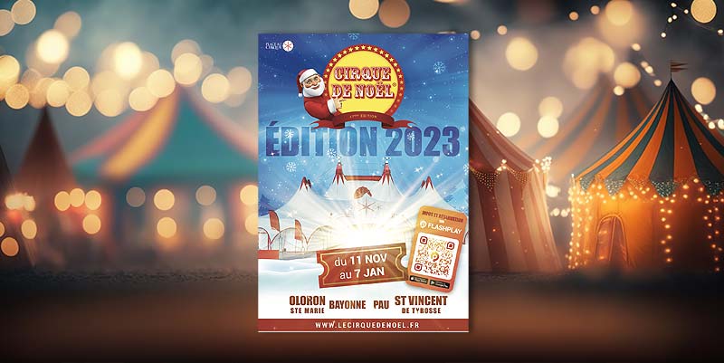 Le Grand Cirque de Noël à Pau