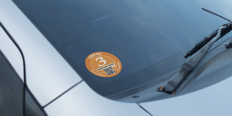 Voitures de collection et vignette Crit'Air