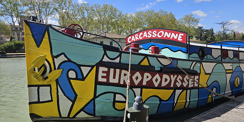 L'histoire du Canal du Midi en immersion sur la péniche Europ'Odyssée à Carcassonne