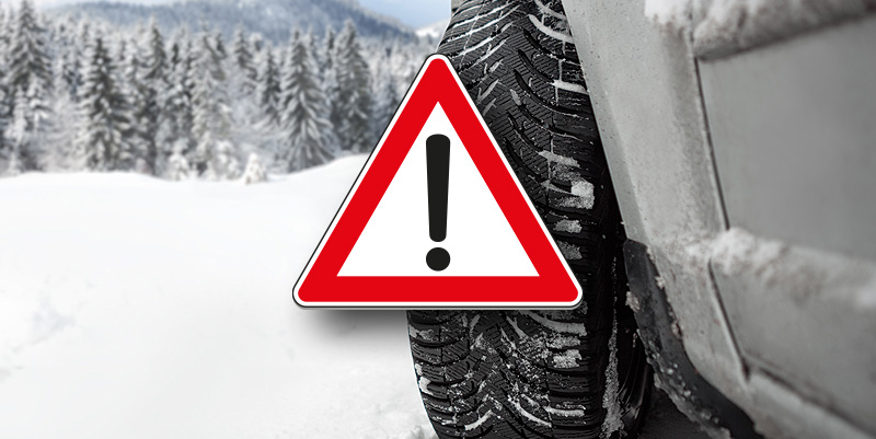 Les pneus hiver obligatoires une partie de l'année ?