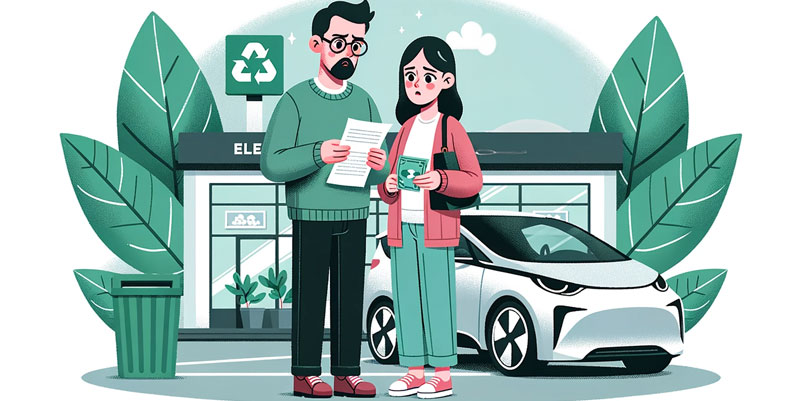 illustration de La mobilité électrique divise les foyers modestes