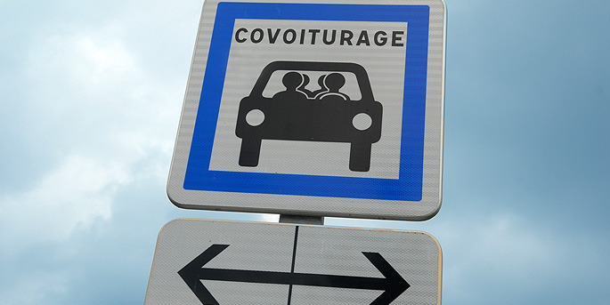 illustration de Covoiturer sur l'autoroute des Landes