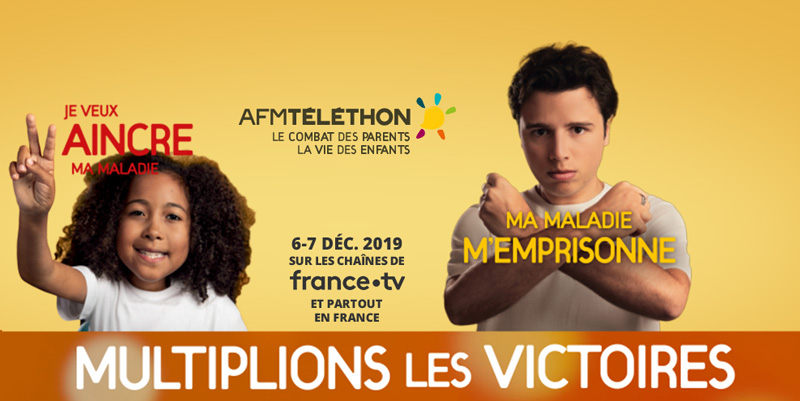 Téléthon 2019 : les 6 et 7 décembre !