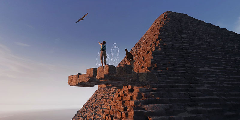 illustration de Plongez au cœur de la pyramide de Khéops grâce à la réalité virtuelle à Bordeaux