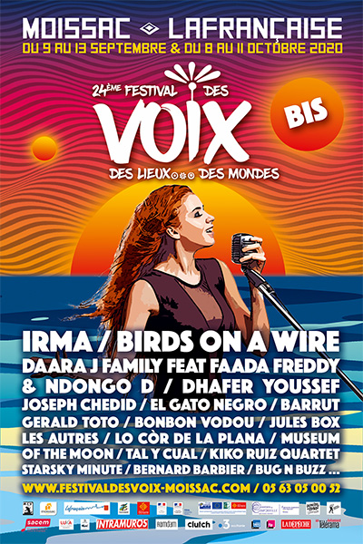 24ème Festival  Des voix, des Lieux, des Mondes à Moissac