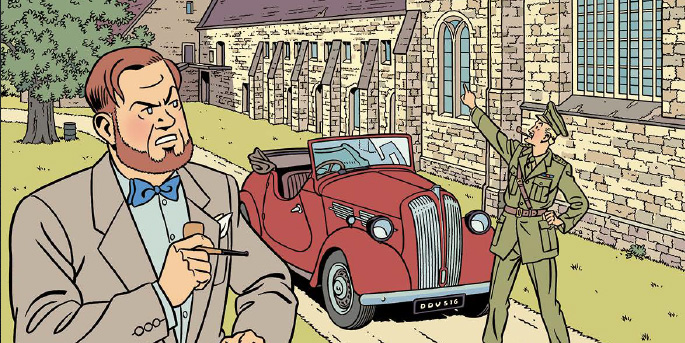 Blake et Mortimer au Mans