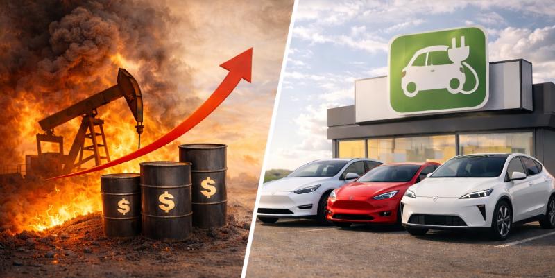 Pétrole cher : la guerre au Moyen-Orient accélère la ruée vers l’électrique, les premiers chiffres