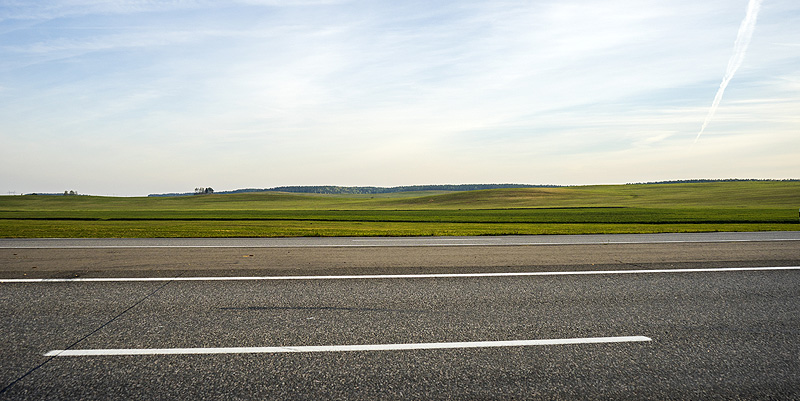 Une autoroute toute propre
