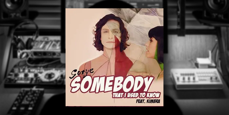 illustration de Gotyé ''Somebody that I used to know''