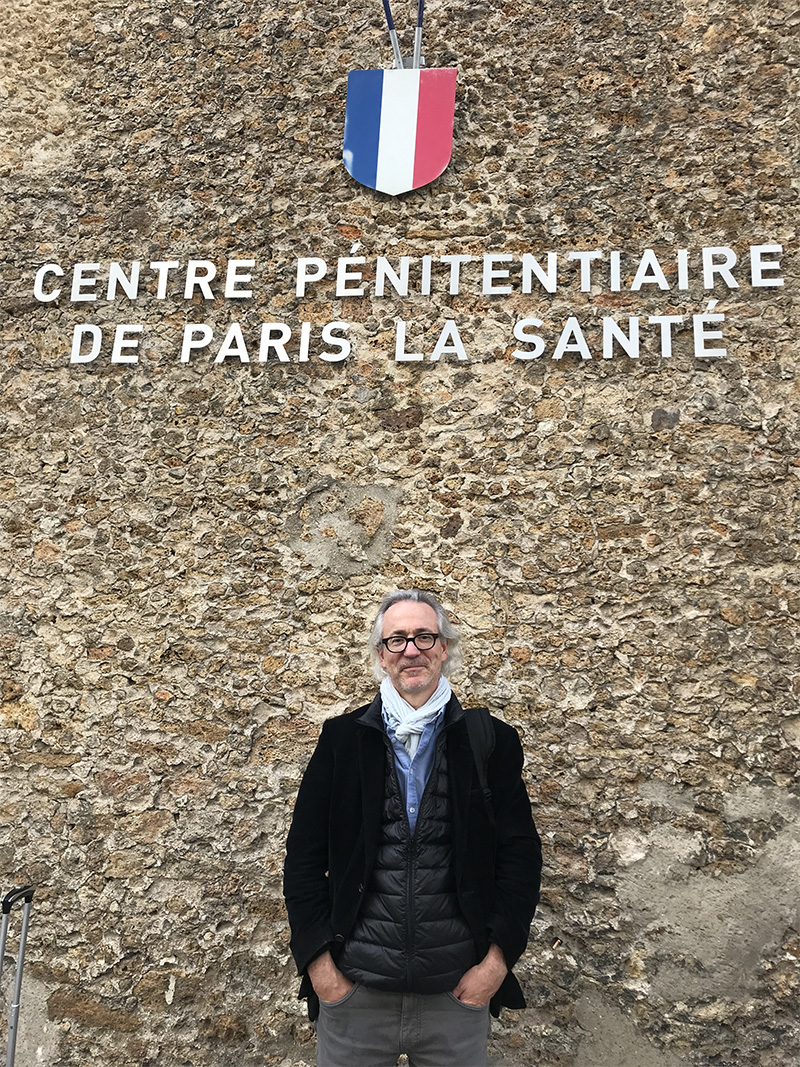 Un écrivain en prison, avec Lire pour en sortir