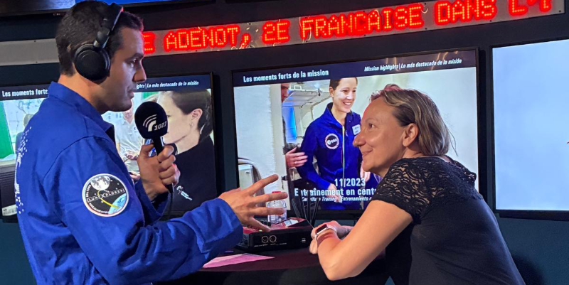 Une émission 100% spatiale : Le 107.7 en direct de la Cité de l’espace de Toulouse
