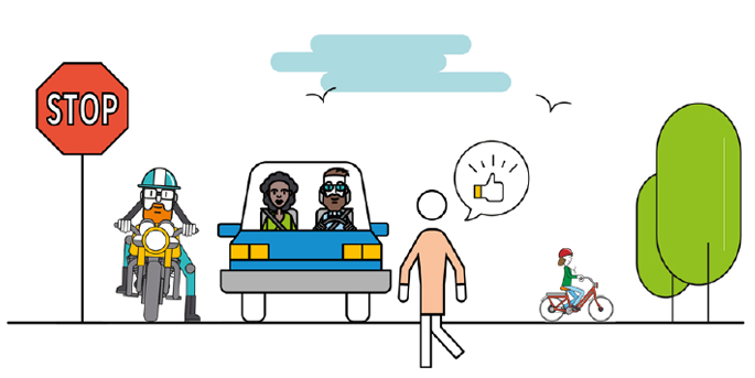 Les Français et le partage de la route