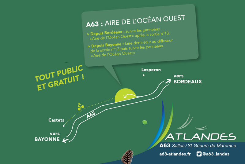 Musique et arts de la rue sur l’A63 !