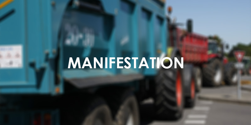 8 octobre : Mobilisation des agriculteurs