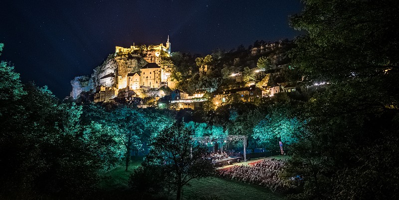 illustration de Le Festival de Rocamadour dans le Lot