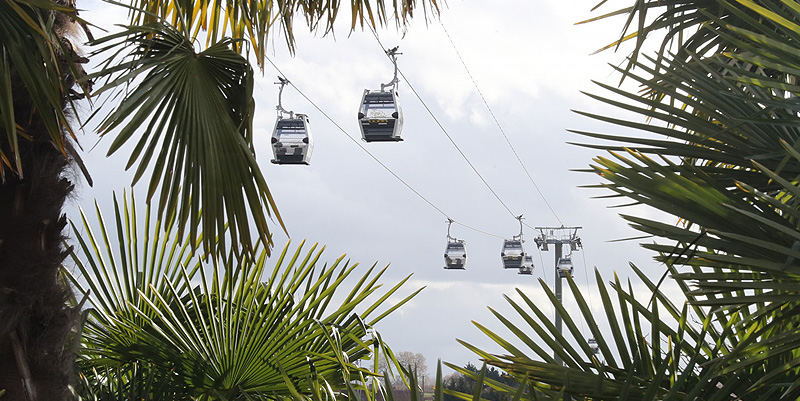 Le Zoo Parc de Beauval vu du ciel