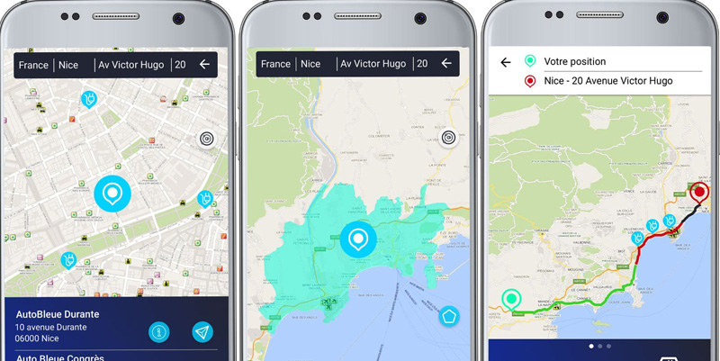 L'application EV-MOVE
