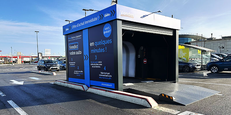 ProovStation, le portique qui rachète votre auto