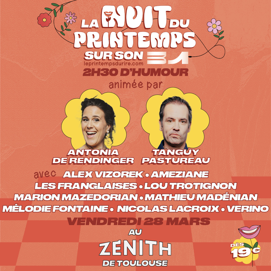 Le Printemps du Rire : un mois d'humour à Toulouse et dans la région