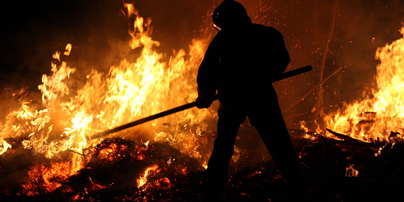 Risques d'incendies sur l'A63