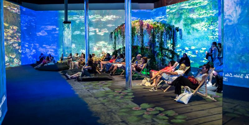 ''Monet, l'expérience immersive'' à savourer encore à l'espace Edf Bazacle de Toulouse