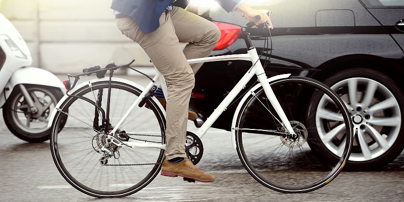 Garder ses distances avec les cyclistes